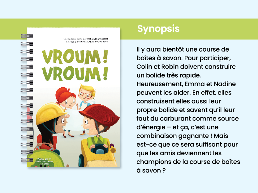 livre Vroum! Vroum!