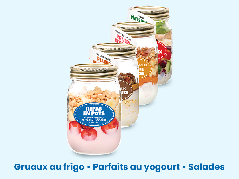Repas en pots- collection de recettes